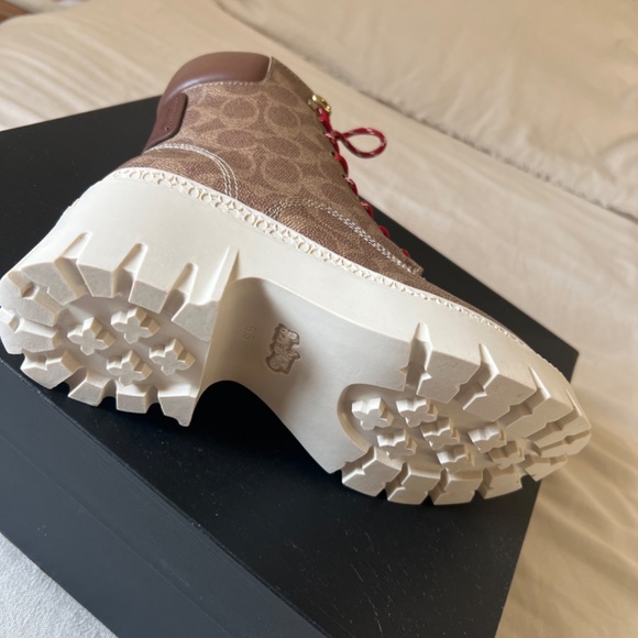 Coach Ainsley Coated Canva boots - Picture 3 of 6